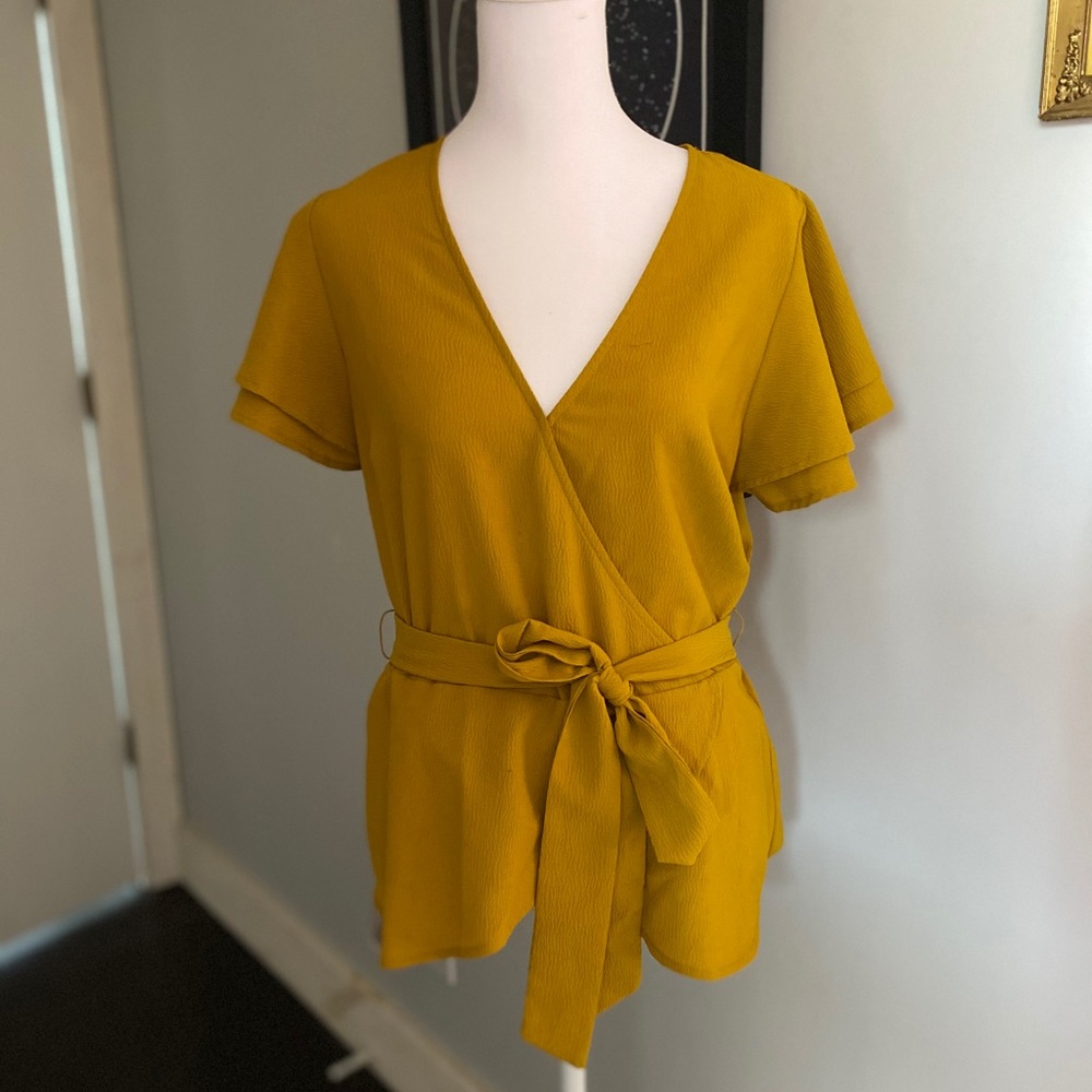 A new day - peplum top